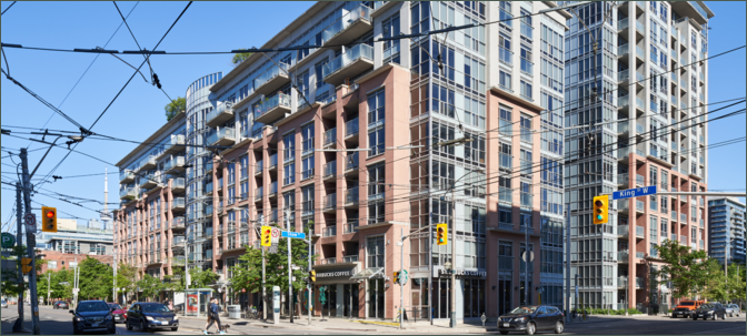                         	1005 King Street West
                        