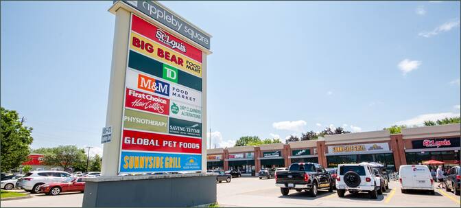 Burlington, Ontario ON - Available Retail Space & Restaurant Space for  Lease Appleby Square