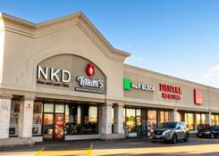 
                                	        Steeple Hill Shopping Centre
                                    